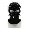 Lightweight Knitted Rivet Hat Spiked Pullover Knitted Hat Funny Headgear  Ski