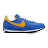 Nike Кроссовки Waffle Trainer 2 GS Средне-синий Университетское золото Детские Кроссовки Белый Черный DC6477-402