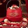 Bridal Dowry Gift: Happy Red Wedding Bucket