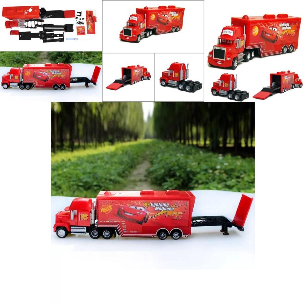 Прочная гоночная игрушка Тачки 2, литой сплав, грузовик Дядя Мак для детей и коллекционеров