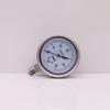 Stainless steel mbar pressure gauge