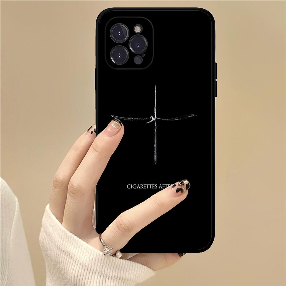 Band Cigarettes After S-Sex Phone Case For iPhone 16 15 14 11 12 13 Mini Pro XS Max Cover 6 7 8 Plus X Funda Shell