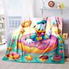This Donald Duck cartoon print blanket is warm and comfortable, suitable for adults, and is an ideal choice for occasions such
