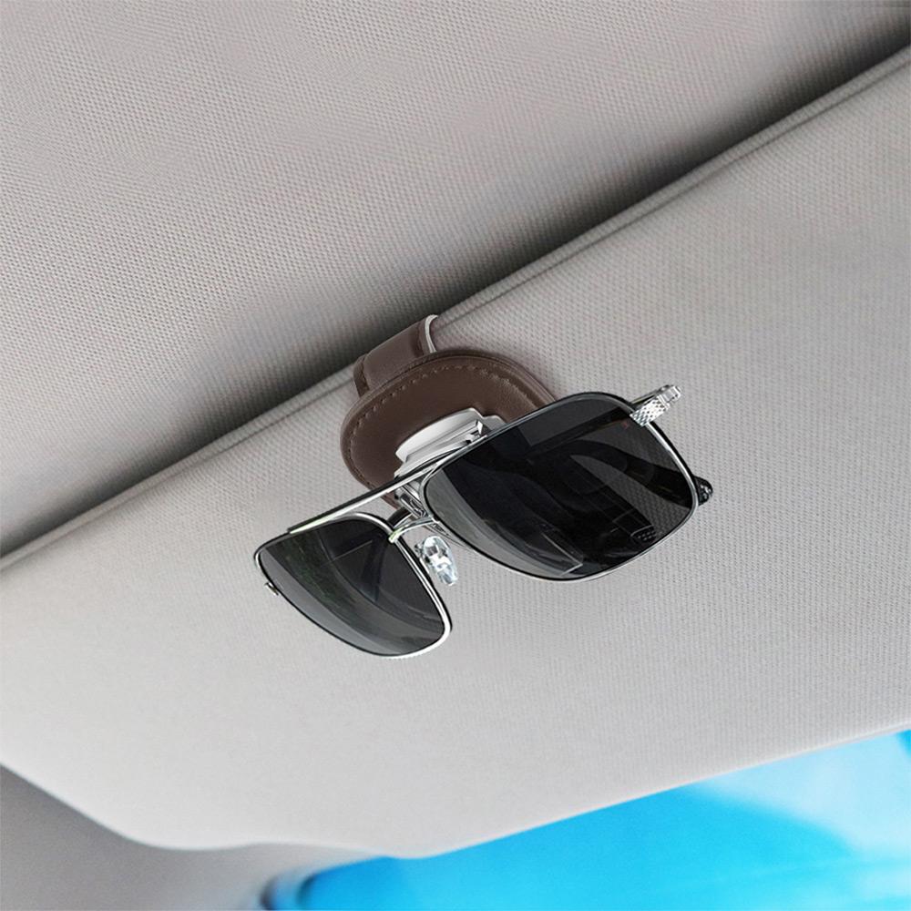 VFHJQ1 Car Sun Visor Glasses Holder Sunglasses Clip Accessories For Honda Mugen Typer ACCORD Airwave Avancier Civic INSPIRE GK5