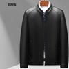 Romon Men's Genuine Sheepskin Leather Jacket