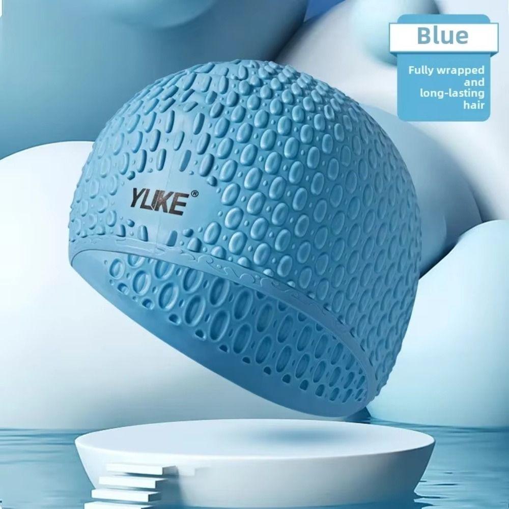 Быстросохнущая силиконовая шапочка для плавания однотонная шапочка для плавания детская шапочка для плавания бассейн