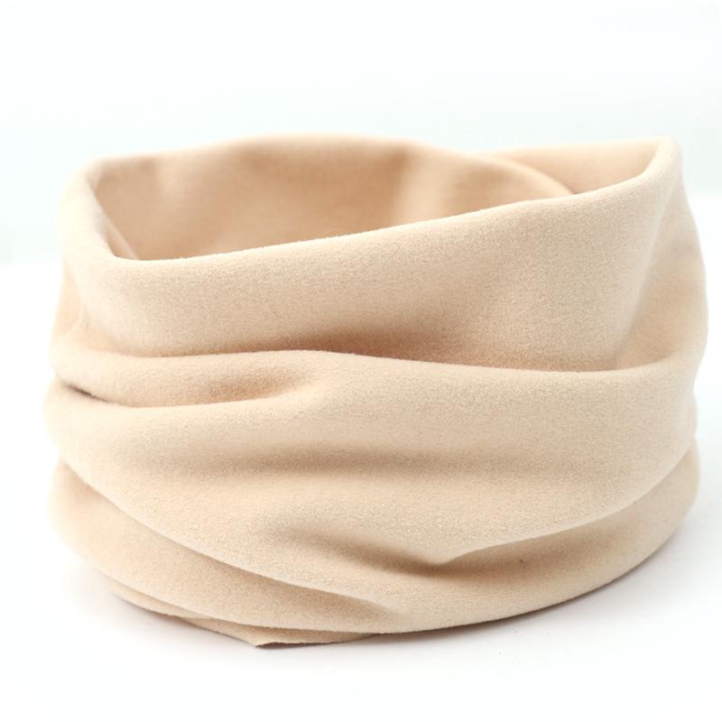 Versatile German Velvet Double-Sided Neck Warmer: Cozy, Cold-Proof Pullover Scarf for Outdoor Use