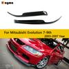 Для Mitsubishi Lancer Evolution EVO 7 8 9 2003-2007 Автомобильные фары Накладки на фары из углеродного волокна Стекловолокно FRP Грунтованные накладки 2 шт.