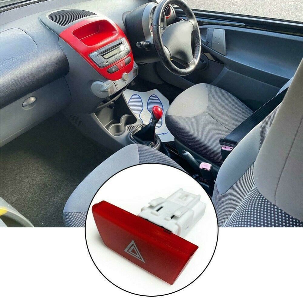 Emergency Lamp Switch Warning Light Switch Hazard Warning Button Emergency Hazard Flasher 6490.NG