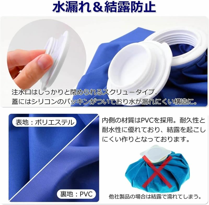 Пакеты для льда Icing Ice Bag, набор из 3 пакетов для льда, пакеты для льда, быстрое охлаждение как для холодного, так и для жаркого лета, товары для профилактики жары, предметы домашнего обихода для профилактики теплового удара