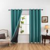 1pc Blackout Curtain with Coated Insulated Lining, Ideal for Living Room, Bedroom, Kitchen, Bathroom, Home Decor, Room Decor