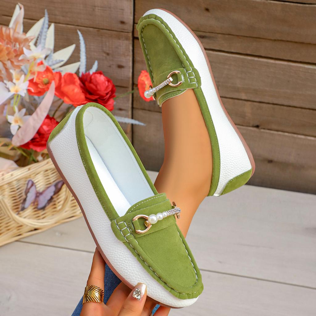 Дизайнерская женская повседневная обувь, балетки, кроссовки класса люкс, женские кожаные слипоны, лоферы большого размера, удобная женская обувь