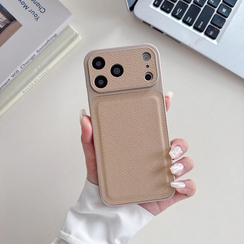 Официальный кожаный магнитный чехол для телефона Для Iphone 17 13 14 1 16 Pro Max 14 1 16 Plus Защитная крышка для беспроводной зарядки