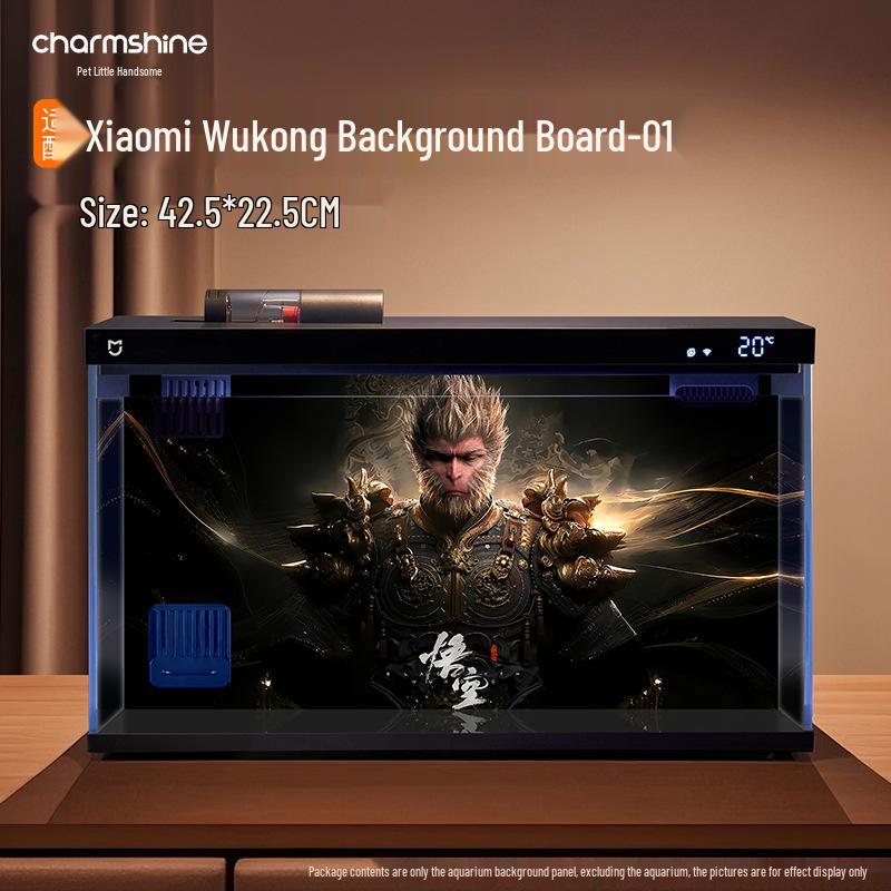 Акриловый фон для 3D-аквариума высокой четкости с мультяшными наклейками