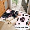 Custom Name K-pop Stars Shine Bright Carpet, Chair Rug,Area Rug for Office Bedroom living rooms bedroom, Doormat decor Christmas fan gifts