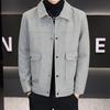 Palto Erkaklar Bahor va Kuz Koreyscha Versiya Qisqa Yuqori Sifatli Jaket Moda Erkaklar Lapelli Jaketi Kundalik Ko'p Qirrali