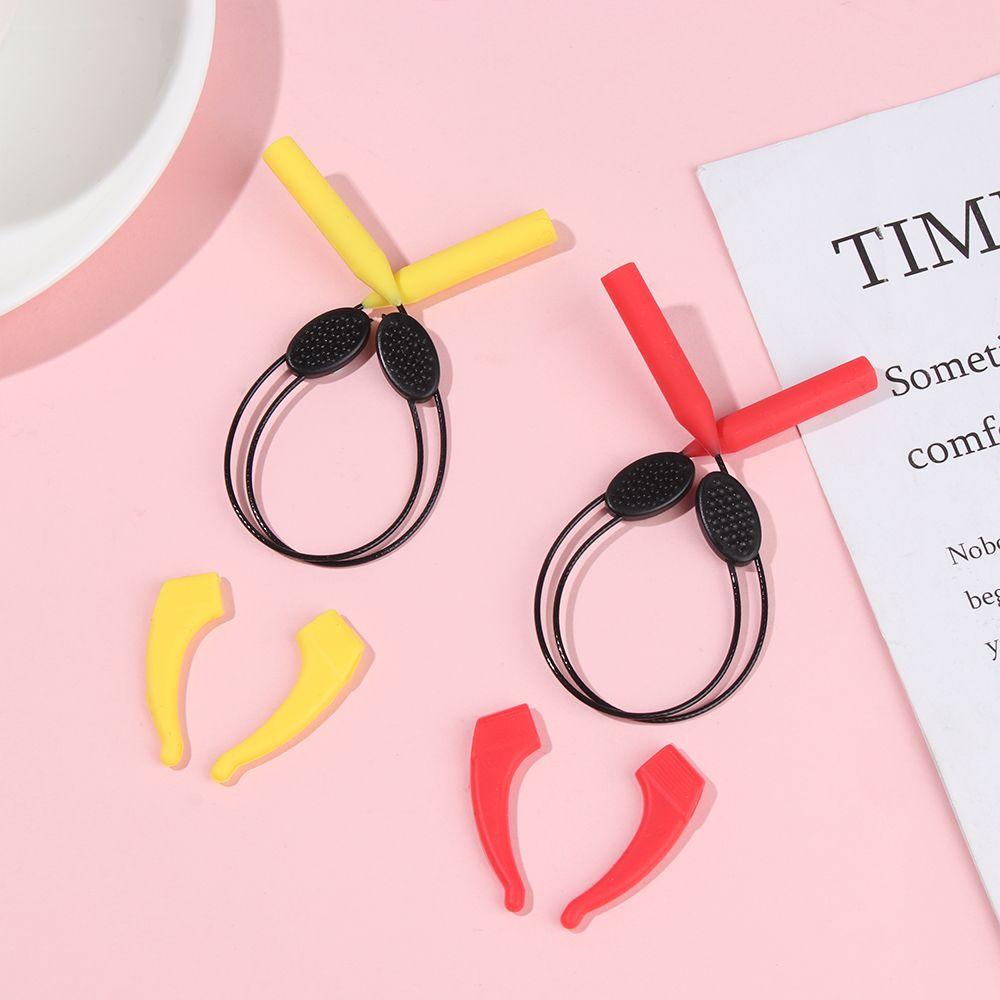 String Holder Adjustable Eyewear Rope Glasses Strap Anti-Slip Ear Hook Scalable Eyeglass Lanyard