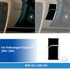 Для Volkswagen Passat B5 2001-2005 Аксессуары Глянцевый Черный Пластик Салон Автомобиля Панель Рычага Переключения Передач и Подстаканника Накладка Наклейка