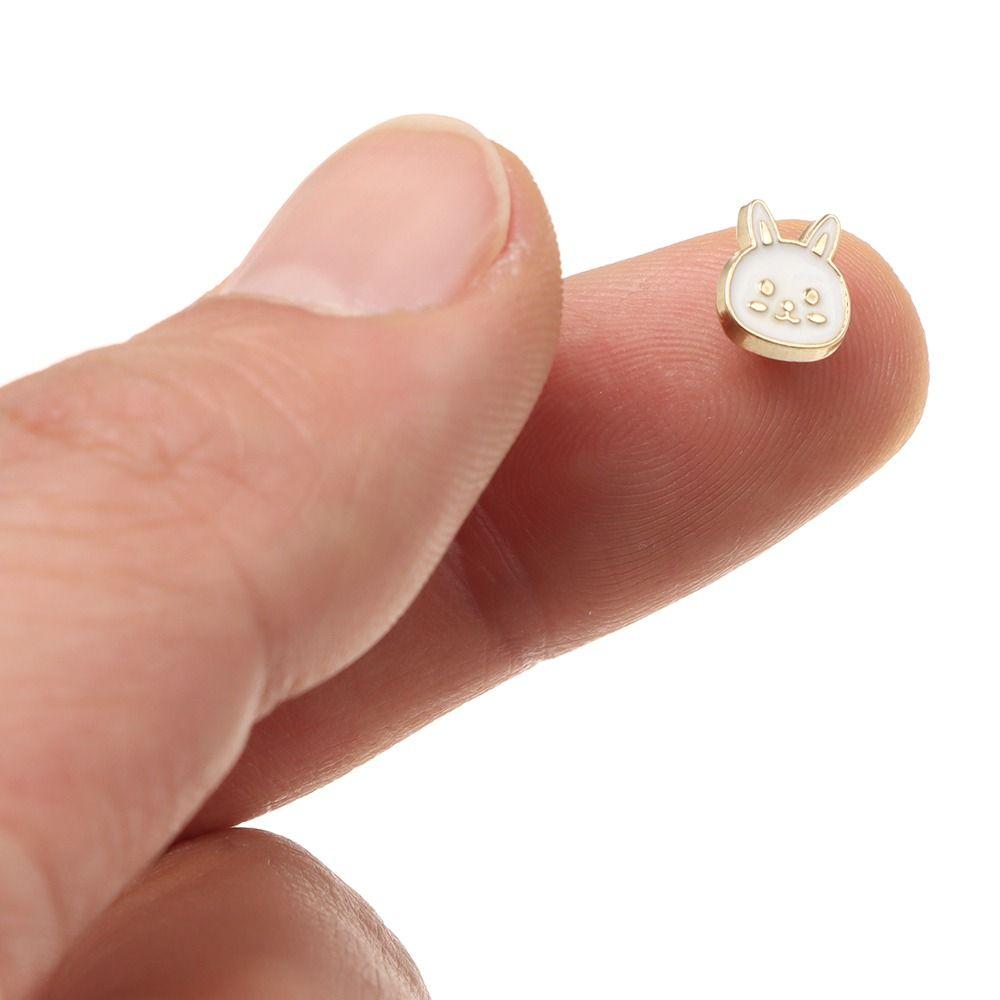 Sewing Accessories Ultra-small Buckle Doll Rabbit Buttons Doll Belt Buckles 1/6 Dolls Clothing