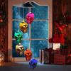 LED Solar Wind Chime Crystal Ball Hummingbird Wind Chime Light Color Changing Waterproof Hanging Solar Light for Home Garden