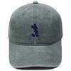 New cartoon cute Mickey embroidery washed retro soft top baseball cap men's and women's casual outdoor sunshade duck