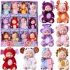 12Pcs/Set Sleeping Reborn Baby Doll Kit Toys Mini Constellations Baby Cute Adorable Dolls Playset Birthdays Gifts for Kids Gift