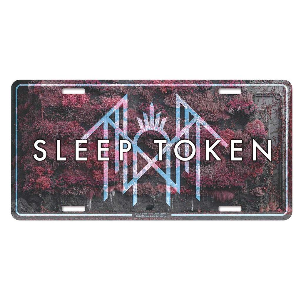Sleep Token Even In Arcadia Number Plate Sign