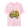 Party Happy Fall Yall Maltese Dog On Truck Tshirt Top Tshirts Rife Tops  Tees Cotton Men Cute Style Cotton Graphic Tees