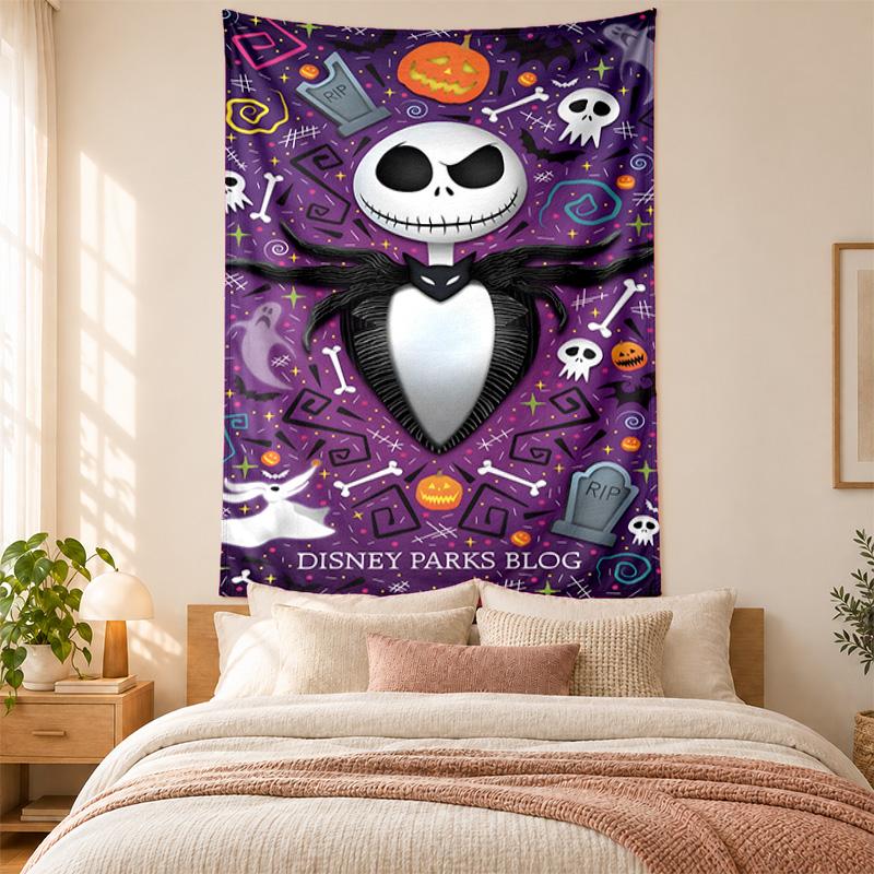 Jack with sally Tapestry highquality for decorating living room bedroom dorm walls ideal as bedroom wallart orholiday gift