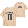 Футболка Travis Jackboys 2 Astroworld Rap Tee Streetwear Графическая футболка Hip Hop Концертная футболка Унисекс в винтажном стиле Rap Мерч