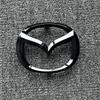 Черные Воинские передний и задний значки для Mazda 3 Axela (зарубежная версия)