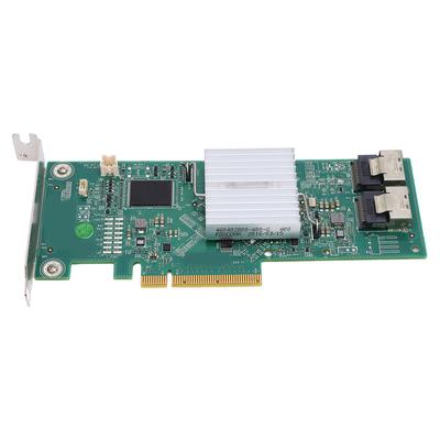 H310 IT Mode Карта массива PCI‑Ex8 4 ГБ S Двойная SFF8087 8 SAS Совместимая карта контроллера хранения RAID 0 1 5 10
