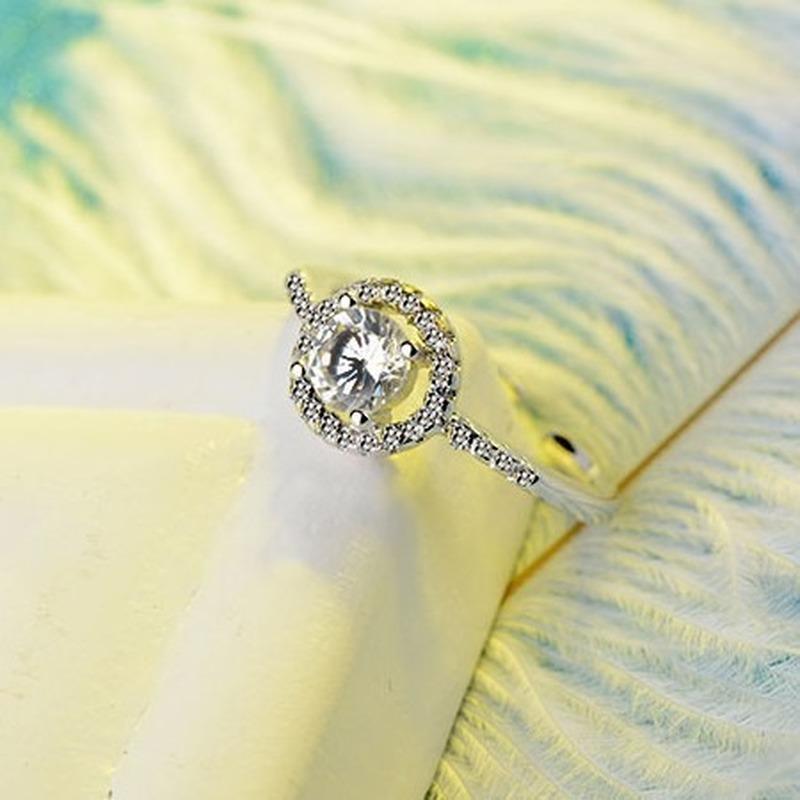 Классическое кольцо Lindon из медного сплава с цирконием, женские ювелирные изделия, свадебный подарок для вечеринки