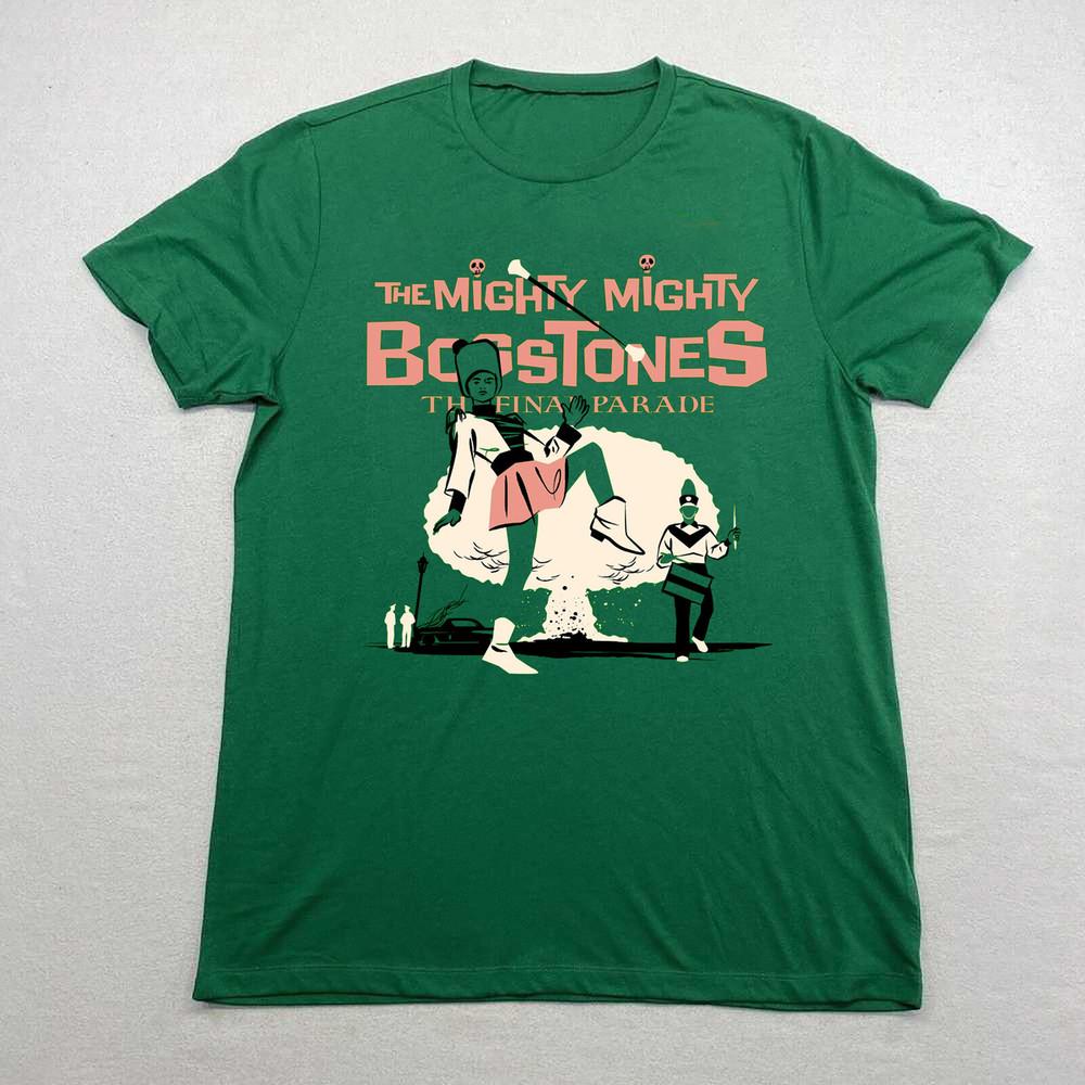 The Mighty Mighty Bosstones Green T-Shirt Cotton Unisex Unisex T-Shirt