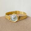 GEDI Women's Quartz Watch Steel Gold Vintage Watches Girlfriend Luxury Waterproof Fashionable Wristwatch Woman Elegant