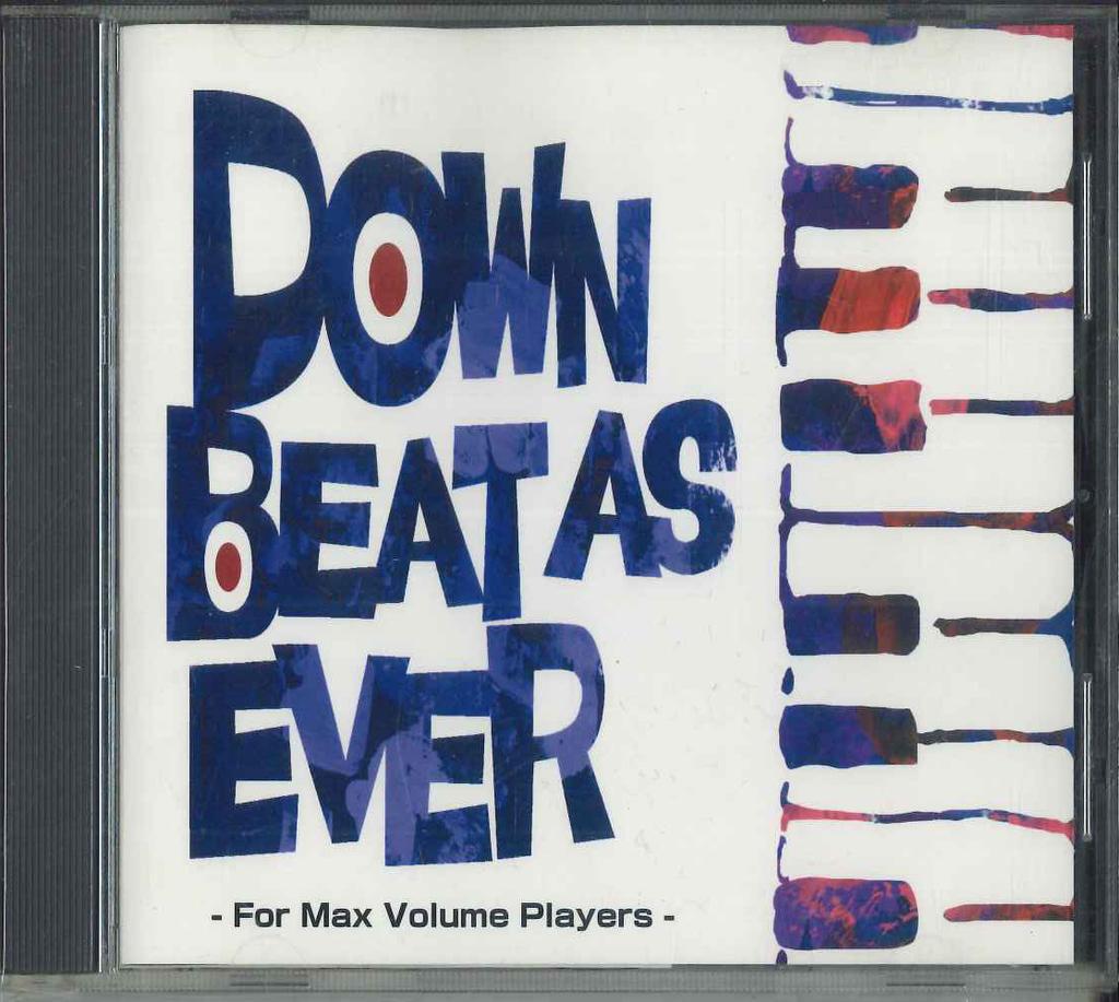 CD BLUE BEAT PLAYERS Down Beat As Ever 2C011 2ND CITY 1999 Япония Оби Японский Поп-Рок Б/У