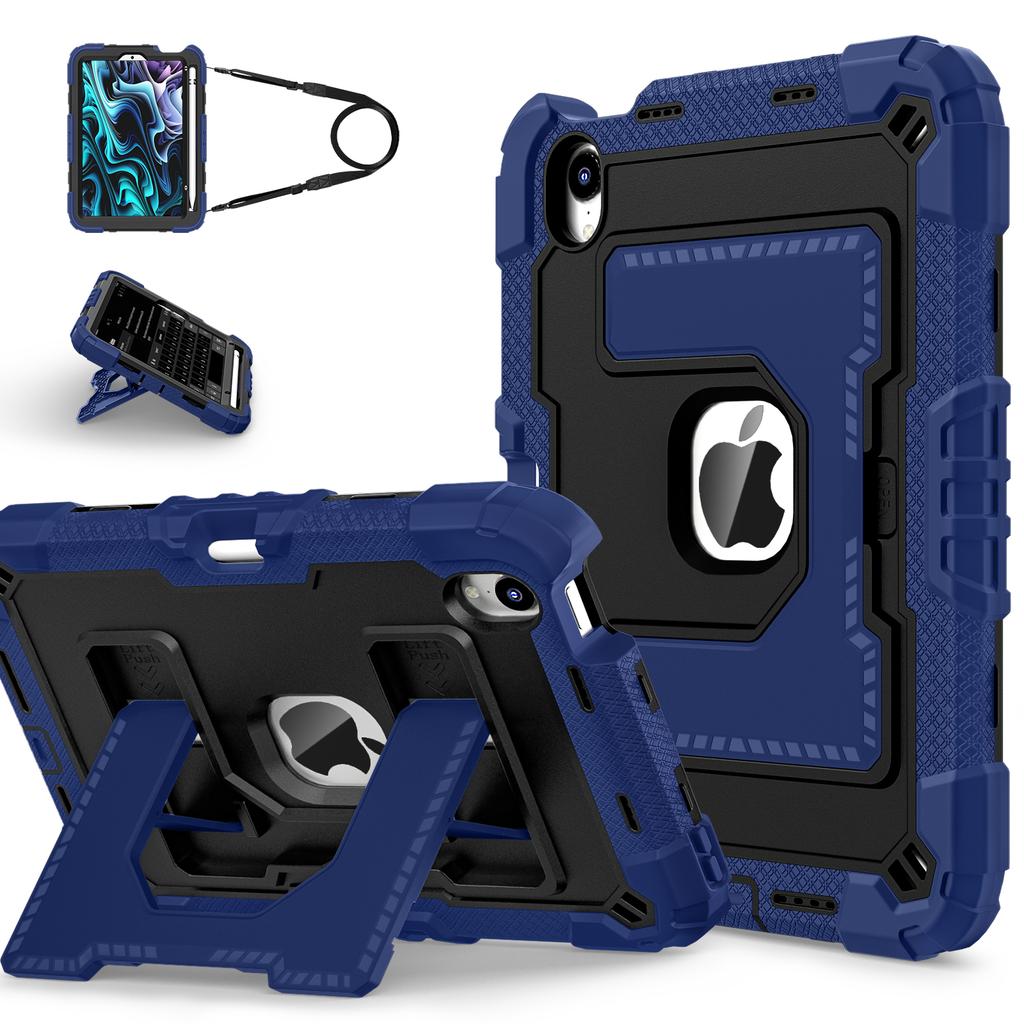 Tablet Protective Case C5 Models Are Suitable for iPad Mini6 ()/Mini7 ()/With Pen Slot Bracket 10 Colors Available