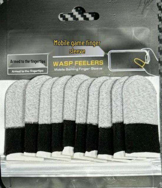 Deluxe Double Color Anti-Sweat Finger Cots for Esports & PUBG - Superconducting Design, Big Gift Pack
