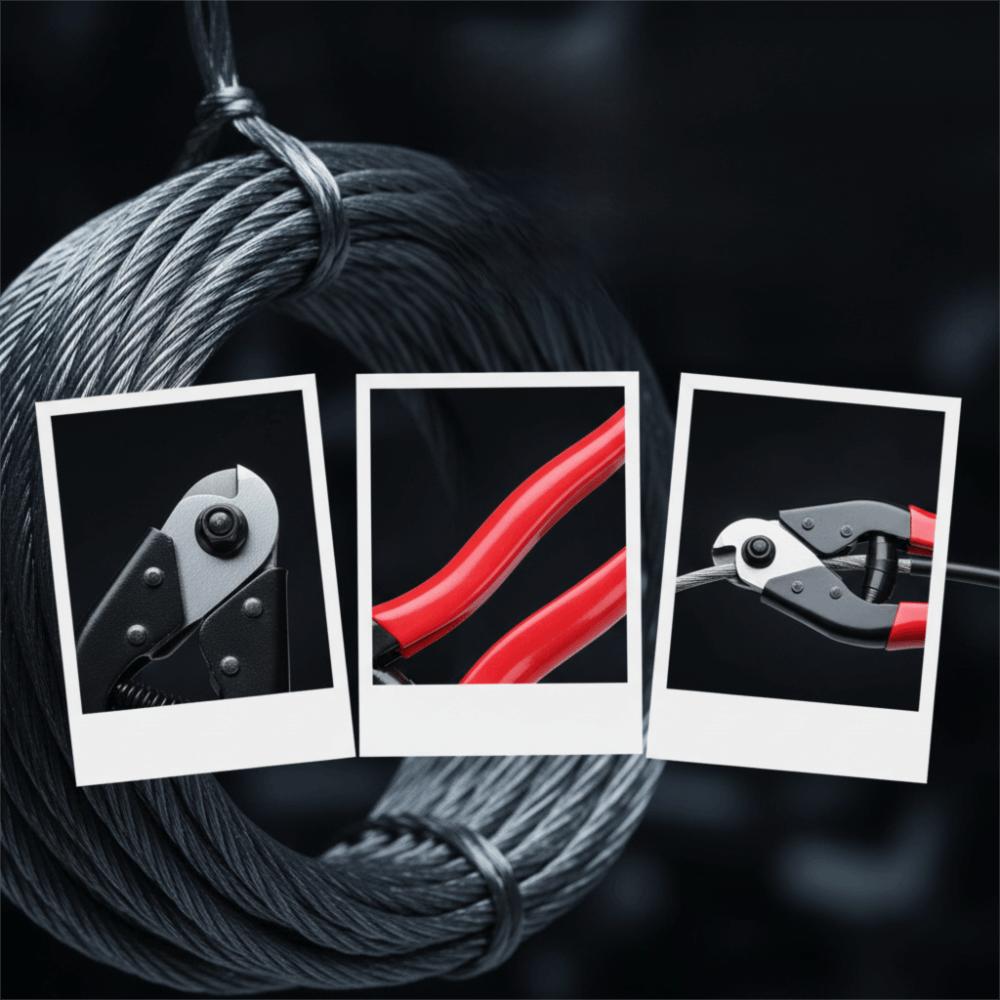 2PCS 8 Inch Bike Wire Cutter Chrome Vanadium Steel Line Pipe Wrench Bike Cable Cutter Mountain Bike