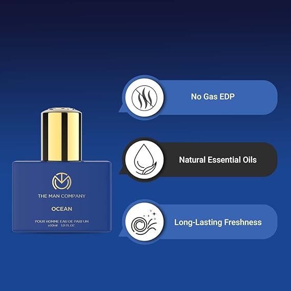 Парфюм Ocean для мужчин | Премиальный роскошный стойкий цветочный аромат-спрей | Парфюмированная вода -30 мл