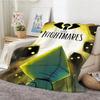 Adventure Game L-Little Nightmares Throw Lightweight 240g Flannel Blanket Soft Skin-friendly for Summer Cooling