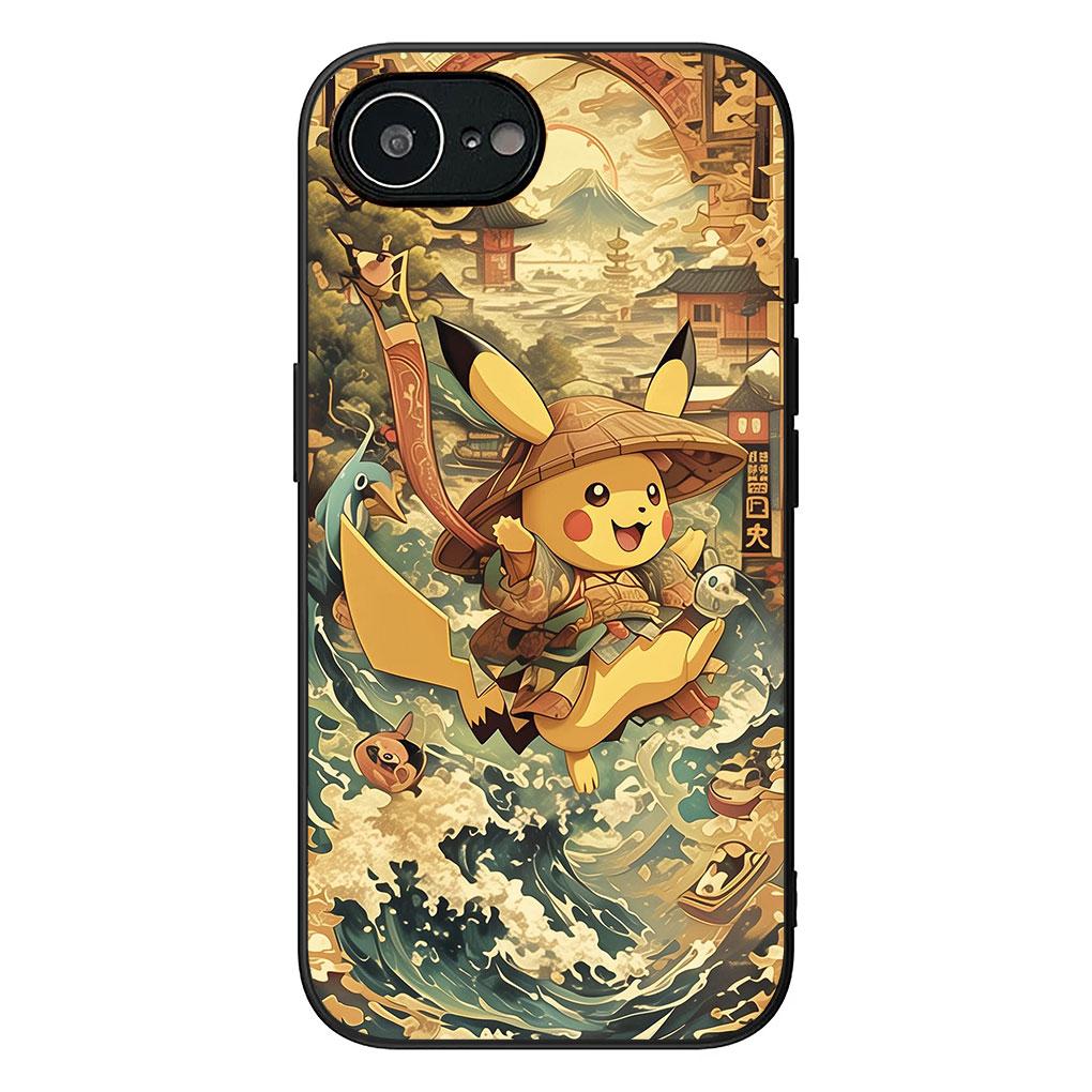 Soft Phone Cover for Xiaomi Redmi 15 9A 9C NFC 7A 9T Note 9 8 7 8T 15c A5 Case P-Pokemons GO P-Pikachus Gengar Casing