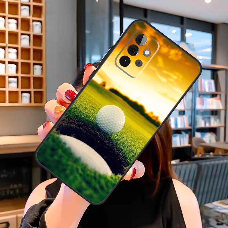 Sport Golf Ball Case For Samsung Galaxy A06 A05 A16 A26 A36 A56 A53 A32 A52 A33 A13 A55 A35 A15 A14 A34 A54