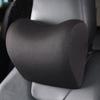 Winter Soft Car Headrest Neck Pillow for Seat Chair In Auto Memory Foam Cotton Cushion Fabric Cover Soft Head Rest Travel Support
