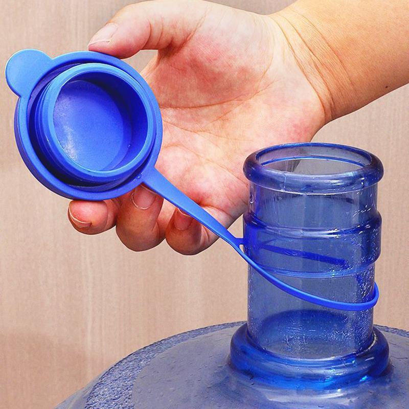 Многоразовая пробка для бутылки Кувшин для воды Непроливайка Защита от брызг Снимаемая крышка для бутылки с водой Силиконовая крышка для бочонка с водой Запасные уплотнительные крышки