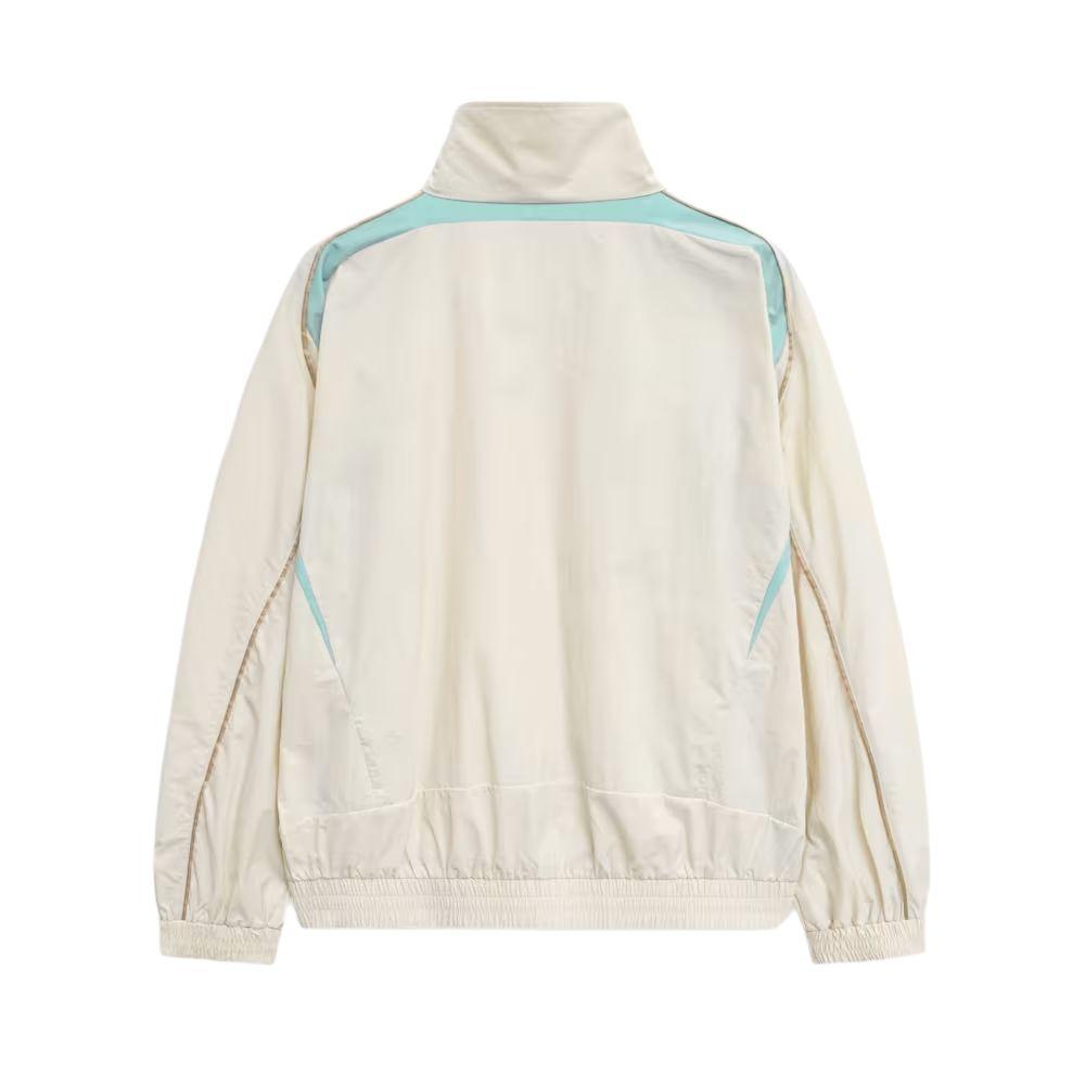 Puma Куртка мужская Celerator Color Block с принтом букв, модная, в стиле ретро, спортивная, со стойкой, удобная, теплая, бежевая 628086-87