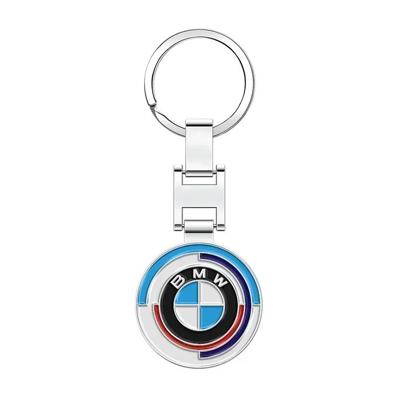 1 шт. Металлическая брелок-логотип Роскошный брелок для автомобиля Для BMW M 1 3 4 5 6 7 Серии X1 X3 X4 X5 X6 X7 G20 G38 F20 F39 F48 E46 E60 E36 E39 yflb10
