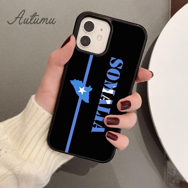 Сомали Сомали Национальный флаг Чехол для телефона для iPhone 11 12 13 14 Pro Max mini X XR XS SE 2020 6S 7 8 Plus Galaxy S21 S22 чехол
