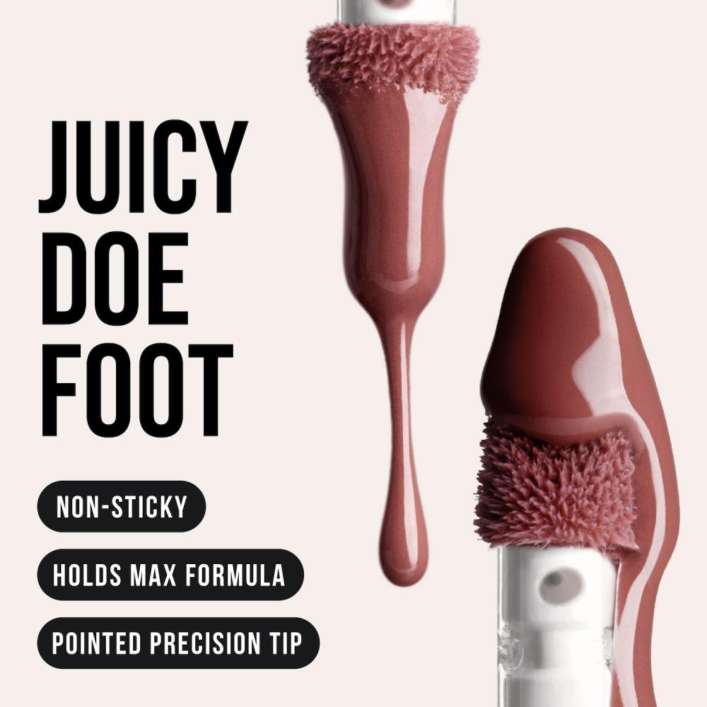 Huda Beauty Faux Filler Блеск для губ с сияющим эффектом, нелипкий .13 унций   3,9 мл Coco Deep Brown