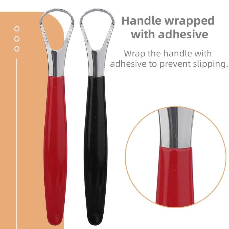 Stainless Steel Tongue Scraper For Adults Eliminate Bad Breath And Keep Teeth Clean Bad Breath Removal Oral Care Tools